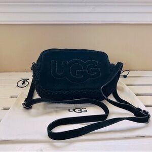 UGG Suede Shearling Bag